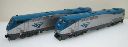 P42 LOCOMOTIVE SET Amtrak iP42 #123 PhaseX.P42 #134 Phase X)