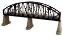 Steel Arch Bridge Black